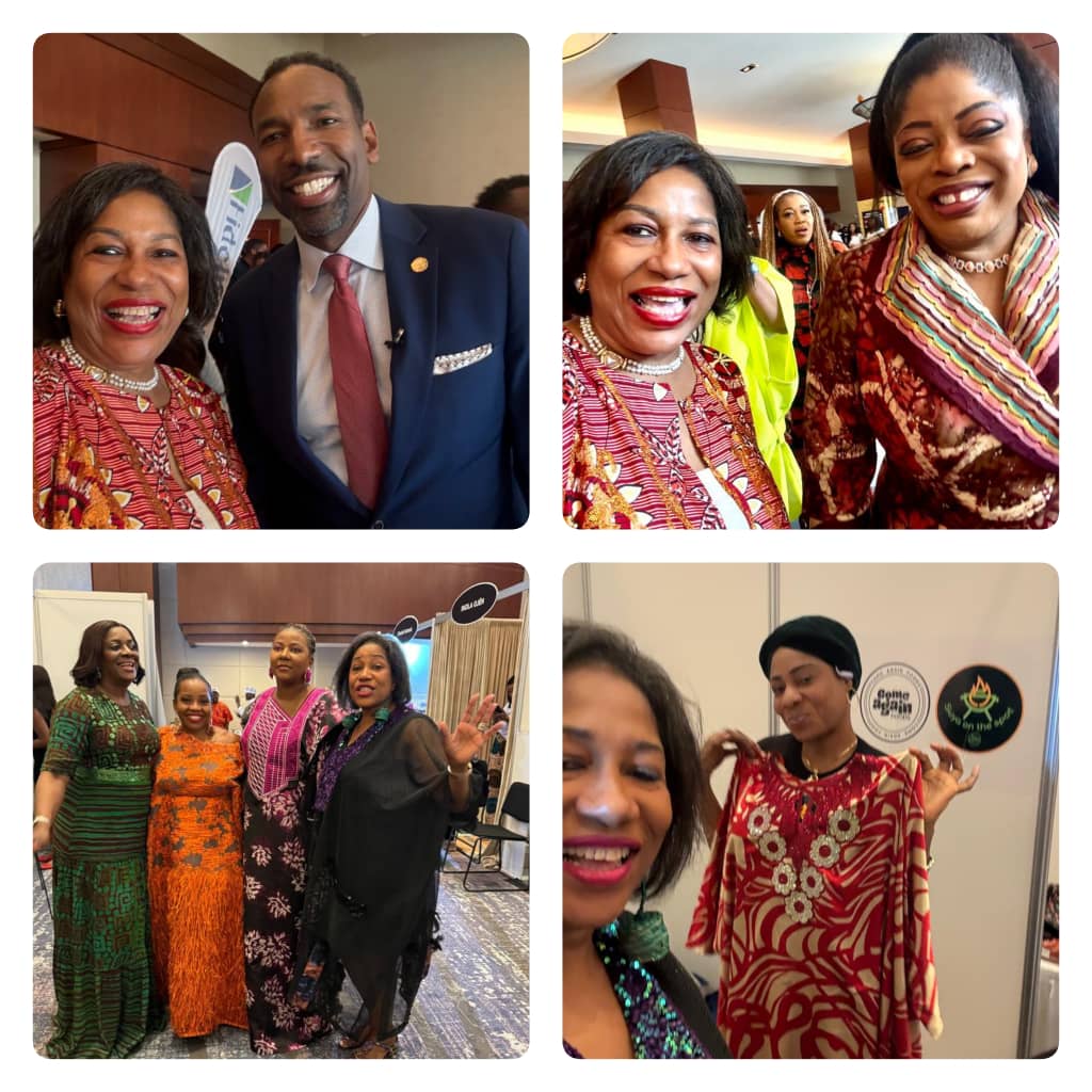 Nigerian Brand, Sika’s Couture Shines At Atlanta, Georgia FNITCC Exhibition (Video)