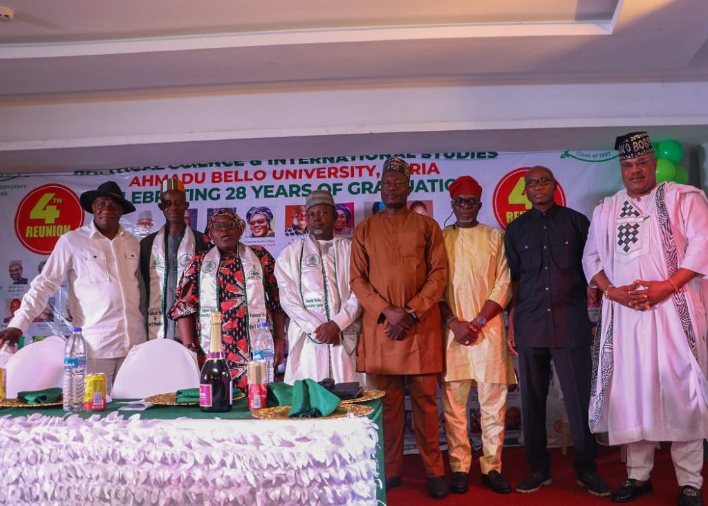 THE CLASS OF ’97 POLITICAL SCIENCE & INTERNATIONAL STUDIES OLD STUDENTS OF AHMADU BELLO UNIVERSITY ZARIA HOSTS RE-UNION GALA NIGHT AND AWARD