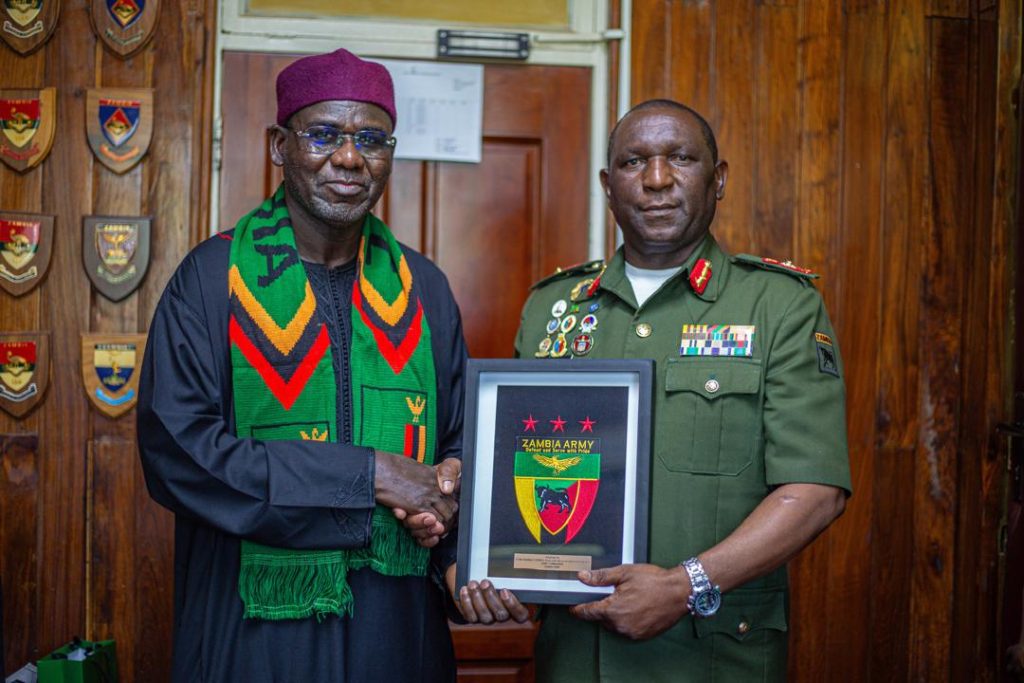 Zambia Army Chief Hails Buratai’s Legacy in National and Regional Security