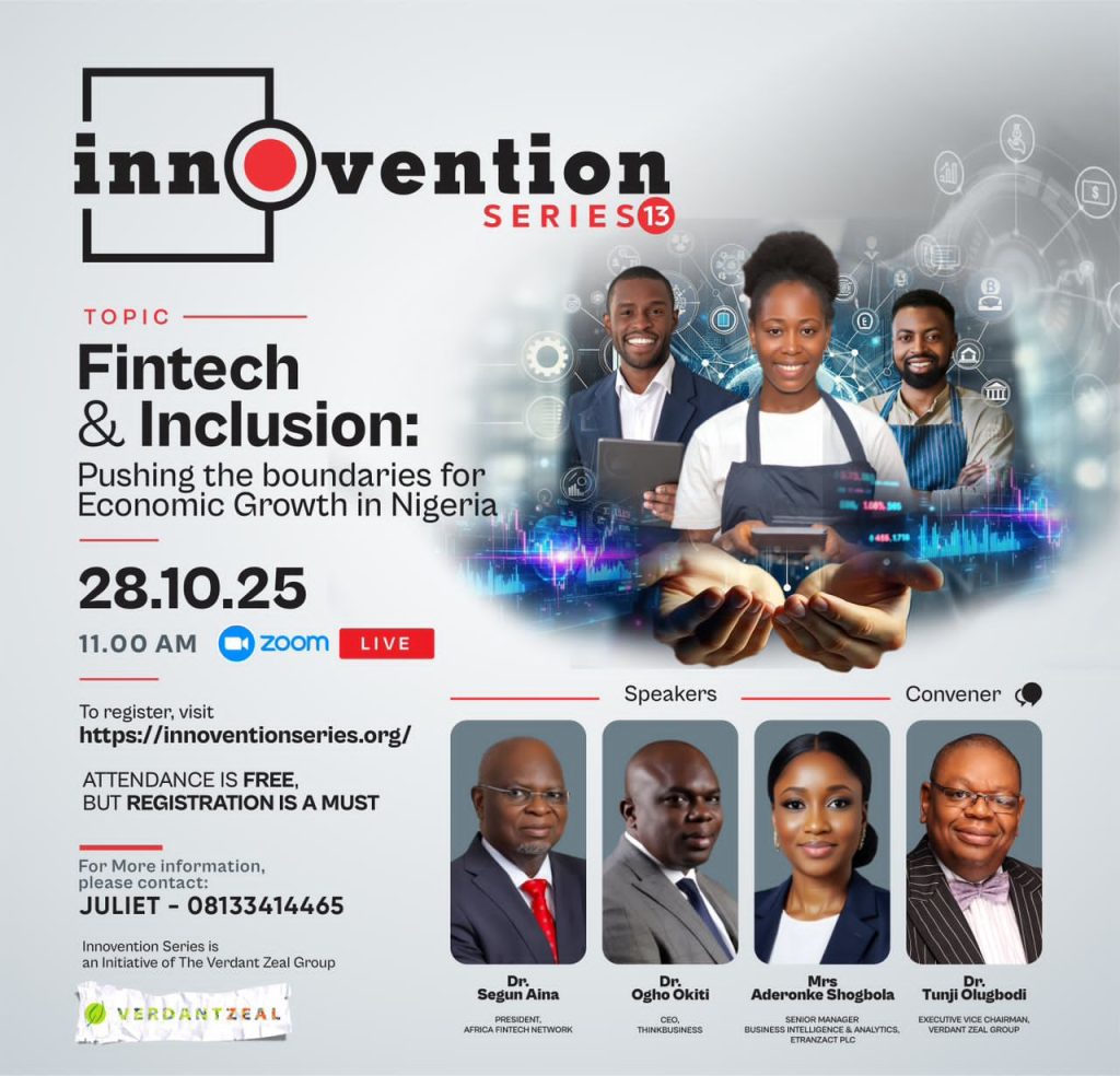 Verdant Zeal’s 2025 Innovention Series to Ignite Fintech Conversation 