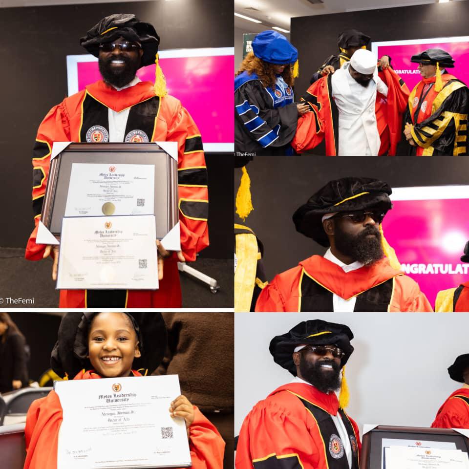 Afrobeat Promoter, King SMADE Honoured With Doctorate For Global Impact On Afrobeats And African Culture