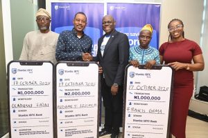 Stanbic IBTC Bank rewards 78 savers with ₦16 million in sixth monthly and second quarterly draws