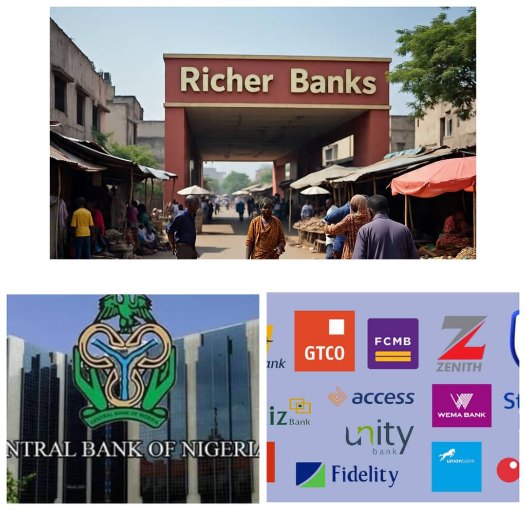 Richer Banks, Poorer Economy: The Hidden Crisis in Nigeria’s Financial System  By BLAISE UDUNZE