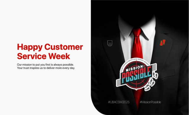 2025: UBA Flags Off Customer Service Week With Theme “Mission Possible”.