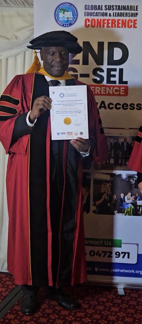 Jubilation as NUPRC Chief Executive Gbenga Komolafe Wins Global Sustainable Leadership Award at London Conference