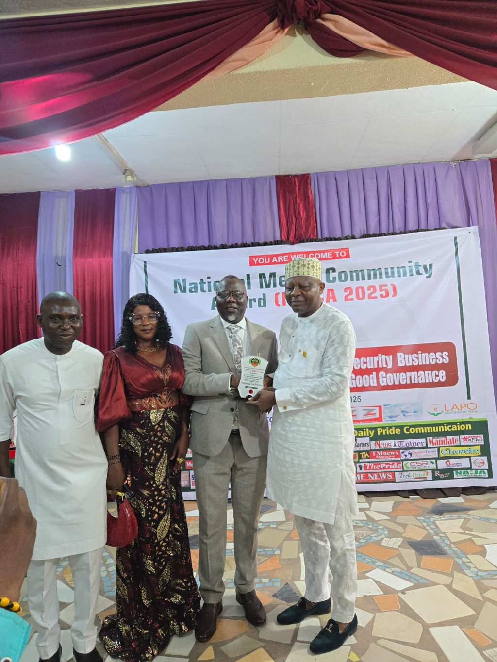 National Media Community Awards 2025 Recognizes Barrister Morufu Ajani Animashaun, Esq. for Integrity and Impact
