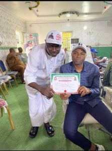 Lagos NURTW Chairman Mustapha Zego appoints Ibrahim Adebayo aka Dendebulla as Ikeja 1 branch Chairman