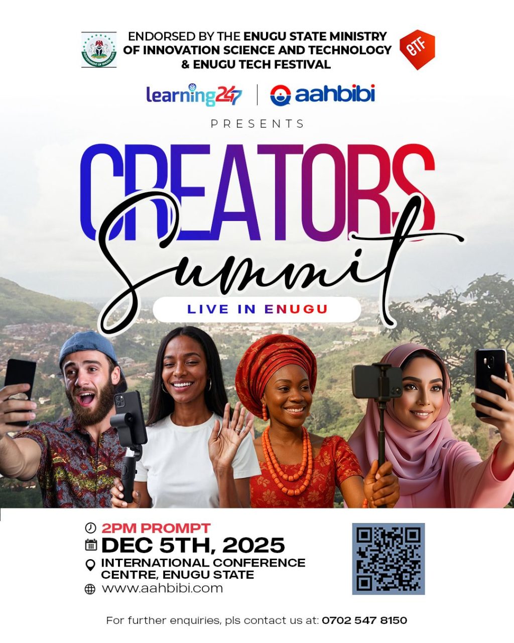 Dr Prince Endorses Aahbibi to Foster Digital Literacy and Tech-Driven Opportunities for Enugu Youths