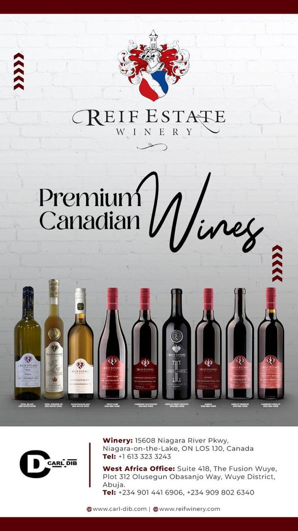 Wines of Canada Debuts in the Nigerian Market. 