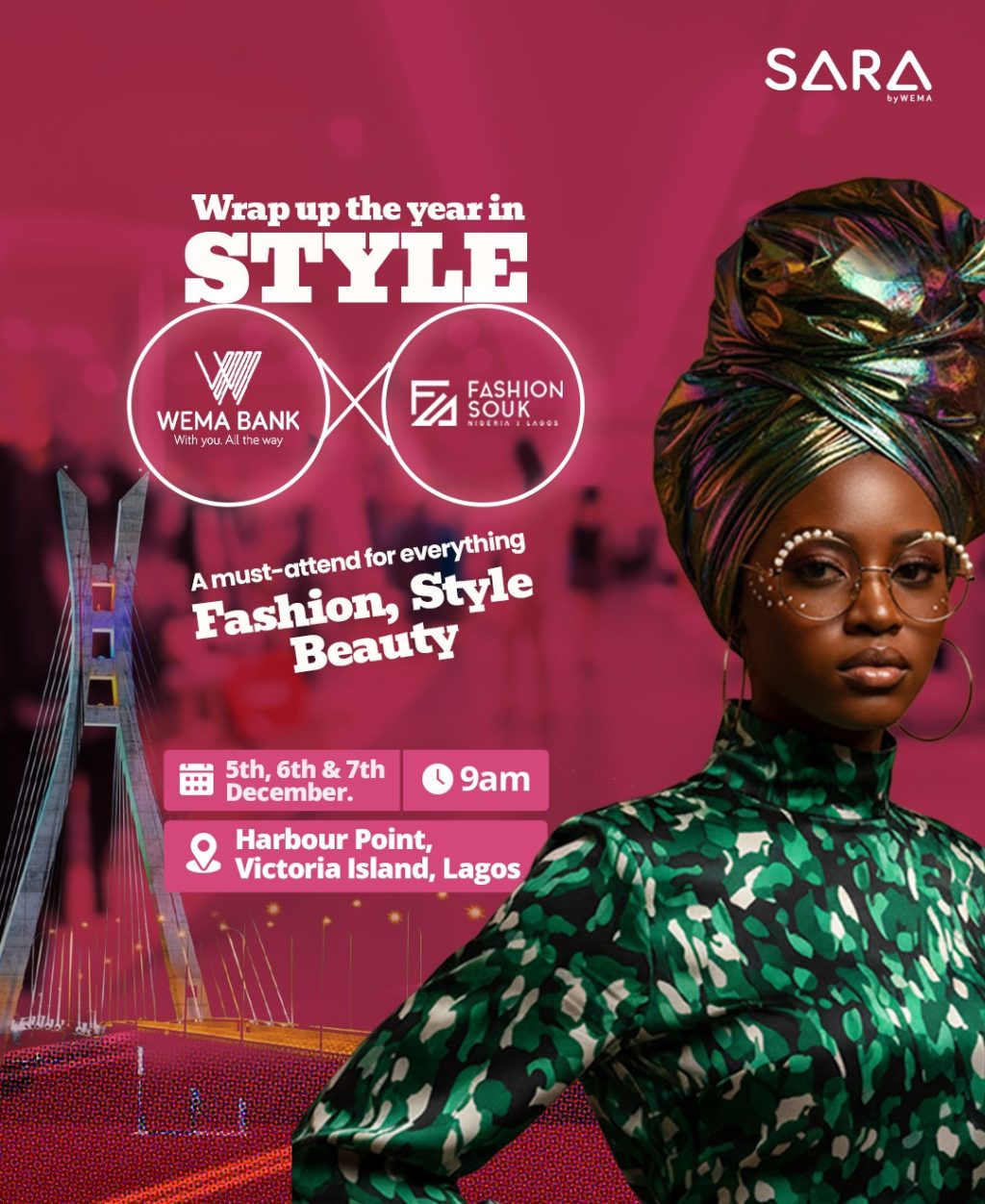 Wema Bank Set to Turn Up December with the Fashion Souk 2025 Experience