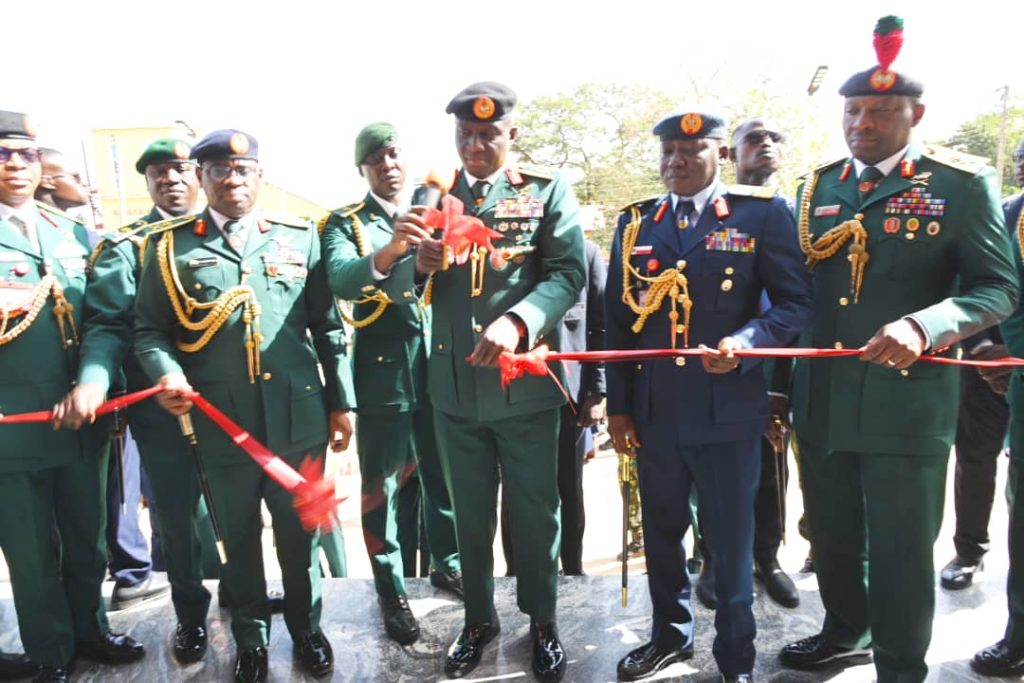 COAS COMMISSIONS STATE-OF-THE-ART WARGAMING CENTRE TO BOOST OPERATIONAL DEPLOYMENT OF TROOPS