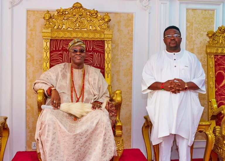 Ajadi Seeks Soun of Ogbomosho’s Blessings Ahead of 2027 Oyo Guber Race