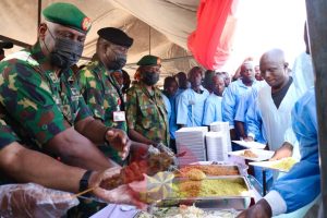 Christmas Cheer in Sokoto: CDS, COAS Honour Frontline Troops at Special End-of-Year Luncheon
