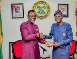 SANWO-OLU RECEIVES MIPAD’S MOST INFLUENTIAL GOVERNOR AWARD