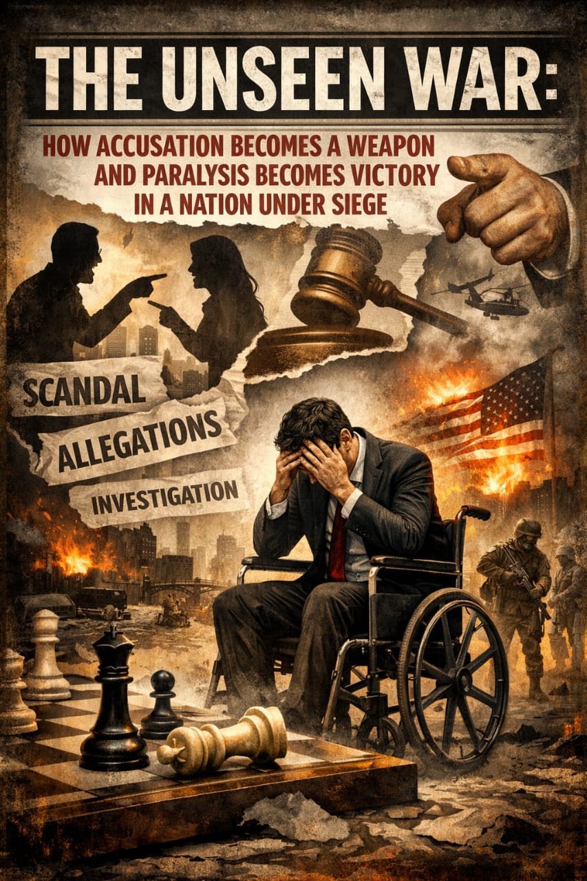 THE UNSEEN WAR: HOW ACCUSATION BECOMES A WEAPON AND PARALYSIS BECOMES VICTORY IN A NATION UNDER SIEGE