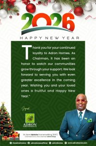 Adron Homes Appreciates Customers Worldwide, Reaffirms Affordable Housing Drive in 2026