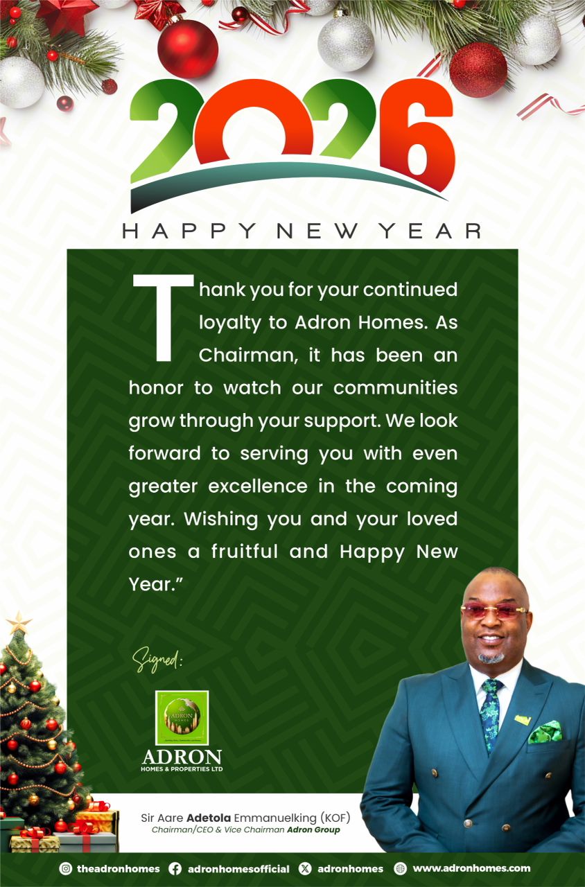 Adron Homes Appreciates Customers Worldwide, Reaffirms Affordable Housing Drive in 2026