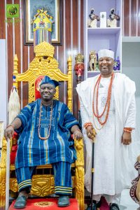 Adron CEO Restates Support for Traditional Institutions During Oyo Palace Visit