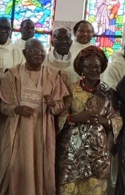 THREE IN ONE CELEBRATIONS: AS ADVERTISING GURU SIR STEVE OMOJAFOR CELEBRATES @80, LADY MOJI OMOJAFOR@75, AND 50TH WEDDING ANNIVERSARY.  By ojo-isaac olusola.