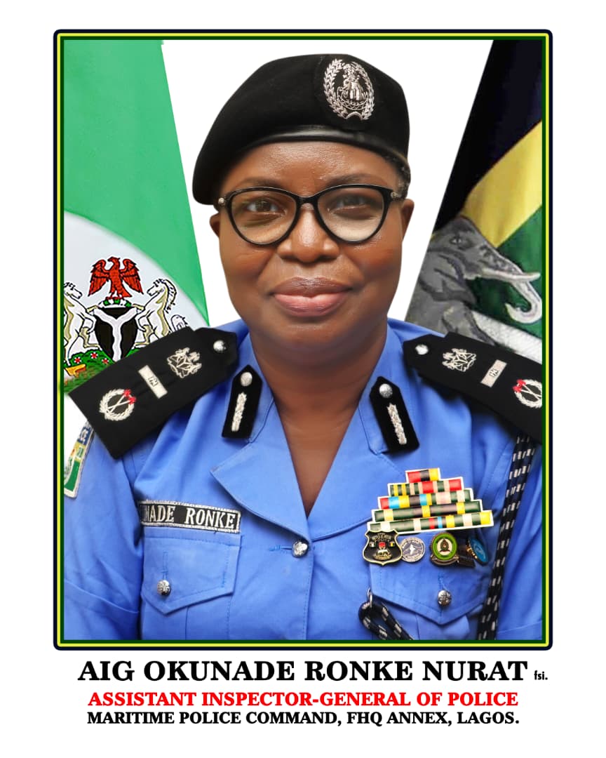 AIG OKUNADE RONKE NURAT, fsi, ASSUMES DUTY AS THE 24TH ASSISTANT INSPECTOR-GENERAL OF POLICE, MARITIME POLICE COMMAND