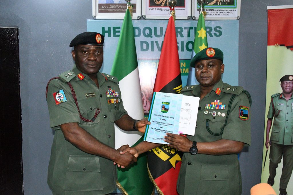 MAJOR GENERAL ADEBAYO ABDULRAHMAN BABALOLA ASSUMES COMMAND AS 26TH GENERAL OFFICER COMMANDING 81 DIVISION