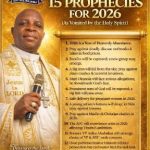 PROPHETIC DECLARATIONS FOR 2026: Bishop Ojo Releases 15 Prophecies for 2026