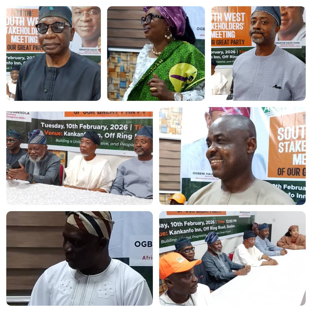 ADC Inaugurates Southwest Zonal Working Committee in Ibadan, Reaffirms Party Strength and Unity