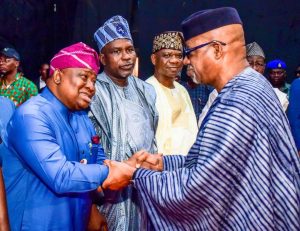 Senator Adeola Yayi Congratulates Governor Dapo Abiodun as Alhaji Yemi Sanusi, 35 Others Emerge As APC Ogun Executives