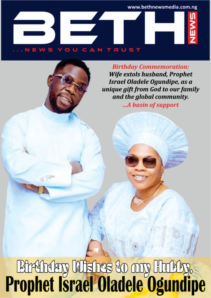 Birthday: Famous Prophet Genesis Oladele’s Wife Send warms Greeting to Husband, Lauds His unwavering Support and Contributions to Humanity