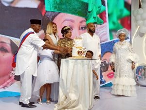 Osaro Onaiwu organizes All-White Birthday party for his wife, Joy @ 65