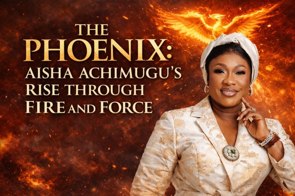 THE PHOENIX: AISHA ACHIMUGU’S RISE THROUGH FIRE AND FORCE  By: Al Humphrey Onyanabo