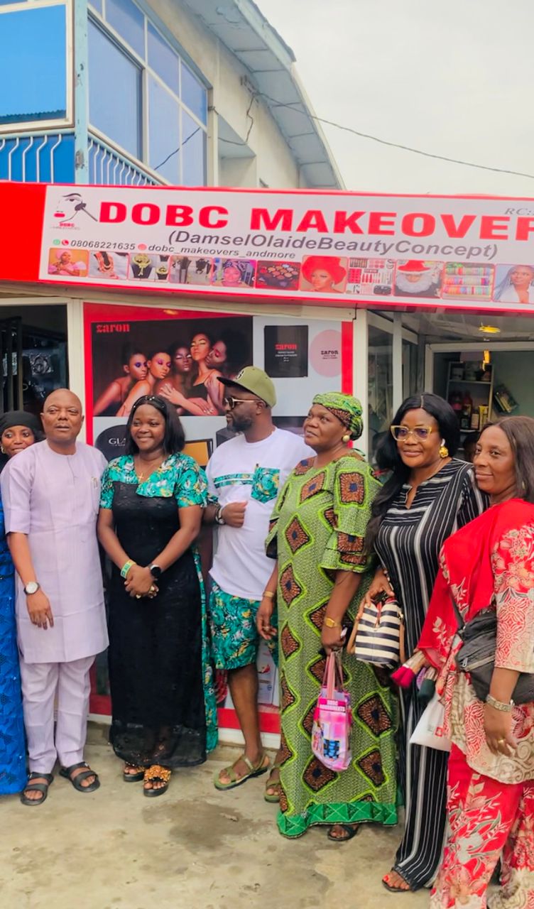 Beauty Meets Glamour as Olaide Ogunyemi Opens New Studio in Mushin