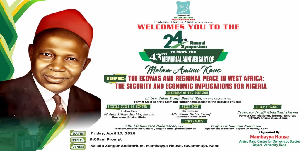 Buratai to Chair Aminu Kano Memorial Symposium on ECOWAS, Regional Peace