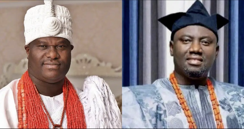 The Battle of Supremacy Between The Ooni and The Alaafin heats Up; ALAAFIN OF OYO UNVEILS NEW CREST