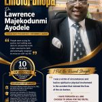 FEATURE :     EniOlorunopa: The Psychiatrist Who Survived Storms, Betrayal and a Decade of Silence  -By Bishop Dr.Sanya Ojo