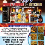 Fun Spot : Brezzy Wine & Liquor Kitchen Opens in Surulere With A Blend of Premium Drinks And African Dishes   By Alhaji Arems