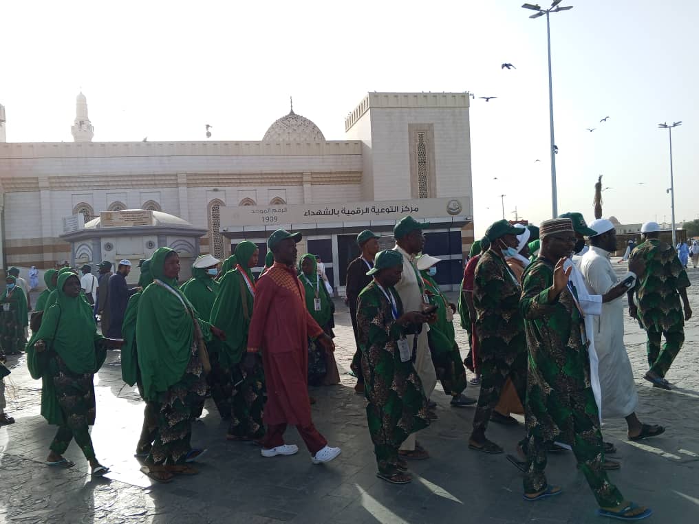 Hajj 2026: Oyo First Batch of Pilgrims Visit Historic Sites in Medina