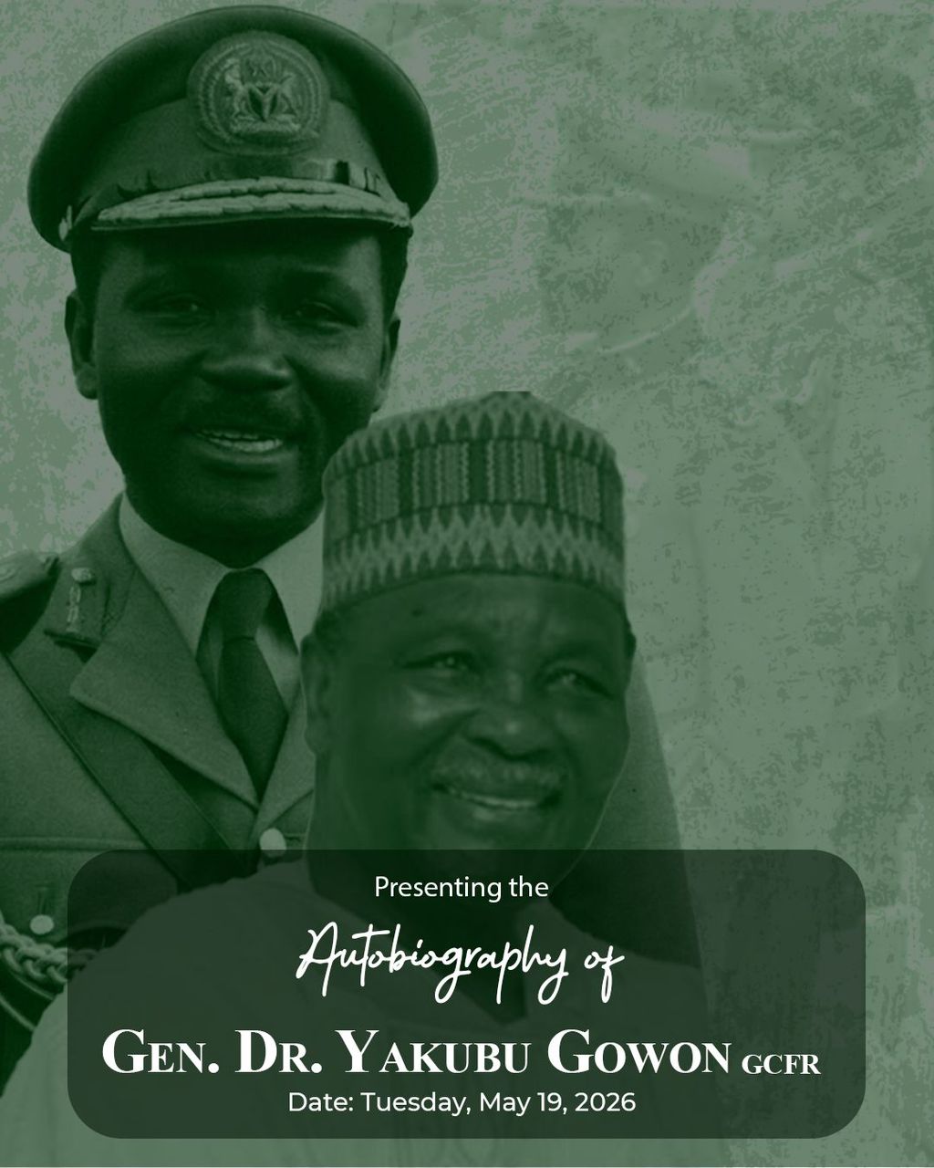 Tinubu, Danjuma for Gowon’s autobiography launch in Abuja 