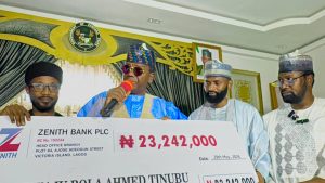 2027 ELECTIONS: DEFENCE MINISTER RECEIVES CAMPAIGN CONTRIBUTION FROM TINUBU SECOND TERM MANDATE ZAMFARA STATE CHAPTER