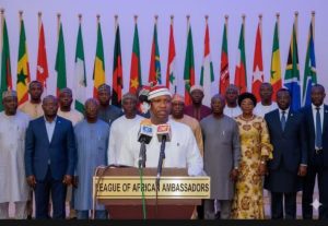 Buratai, African Diplomats Storm Cairo for Mosaic Forum 2026