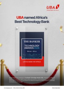 UBA Wins 2026 Banker Technology Award for AI Innovation, Launches Upgraded Mobile App