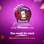 Wema Bank’s 5 for 5 Rewards Delivers ₦17.96 Million to 273 Customers in One Month