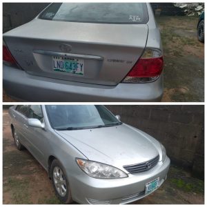 Official Announcement:  Protect yourself from vehicle theft because this Camry with chassis 4T1BE32K06U106632 is a stolen vehicle.