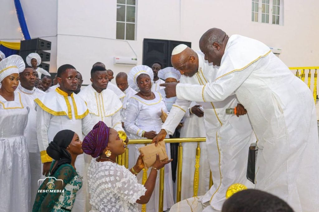 Primate Ayodele Gives Out Fully Furnished House, Seven Vehicles to Church Members