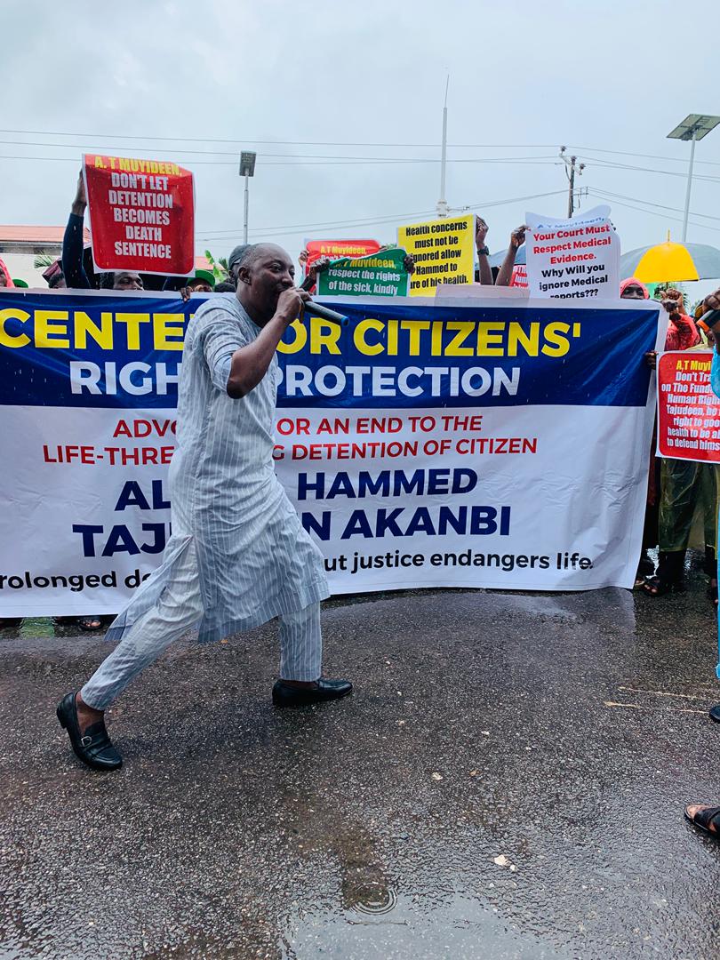Protest Rocks Lagos Judiciary Over Conduct of Justice A.T. Muyideen Against Hammed Tajudeen Akanbi