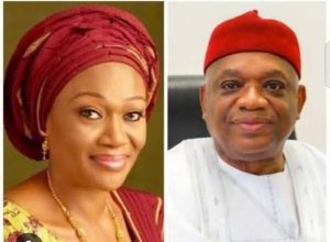 Senator Orji Kalu Welcomes First Lady Oluremi Tinubu To Abia State