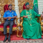 AARE ADETOLA EMMANUELKING, THE NATIONAL GOLDEN PATRON PCRC, HOSTS OGUN CP ON SECURITY SUMMIT IN REMOLAND