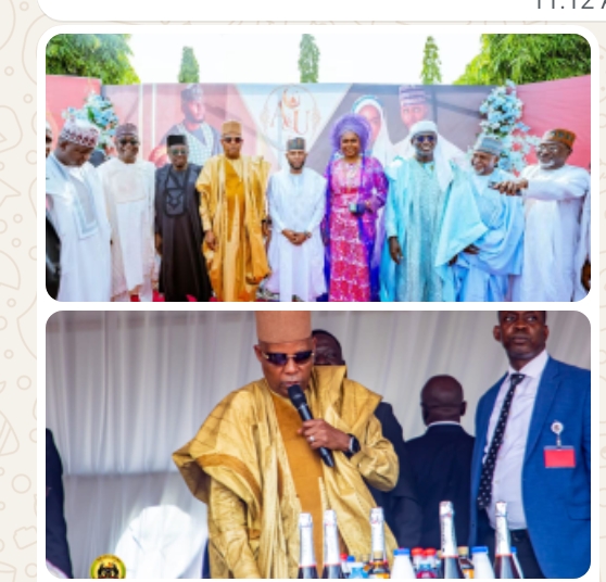 BURATAI FAMILY EXPRESSES PROFOUND GRATITUDE TO VICE PRESIDENT SHETTIMA FOR HISTORIC PRESENCE AT DAUGHTER’S WEDDING