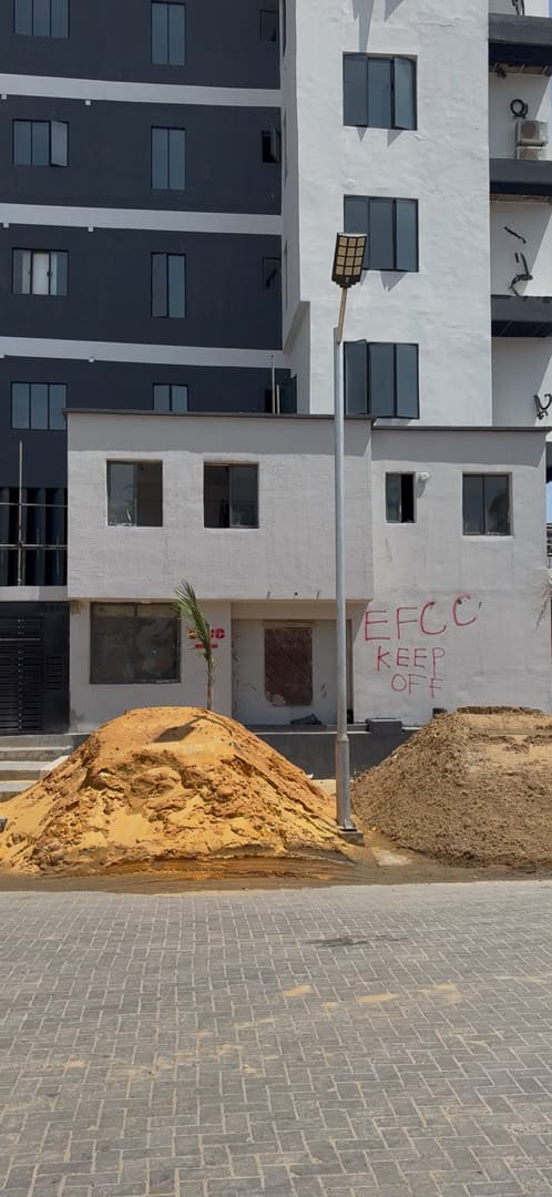 “KEEP OFF”: EFCC Flags Victoria Island High-Rise linked to Former Lagos Governorship Candidate, Property Developer- Dr. Samuel Mawuyon Ajose Amid Alleged Fraud Probe