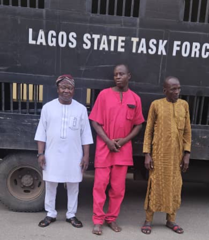 LAGOS TASKFORCE ARRESTS THREE OVER VEHICLE BRAIN-BOX THEFT